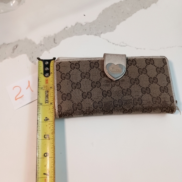 Gucci Long Wallet GG Canvas Beige White - Picture 16 of 16